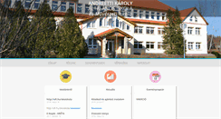 Desktop Screenshot of iskola.soskut.hu